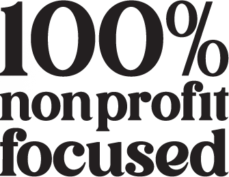 100% nonprofit focused