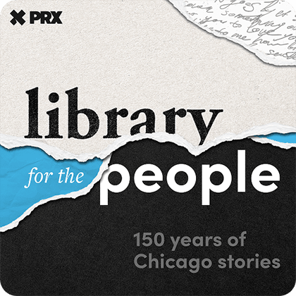 The podcast art for 'Library for the People'.